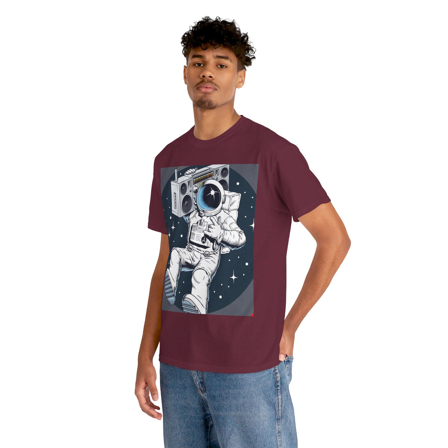 Boom Box Astronaut Tee