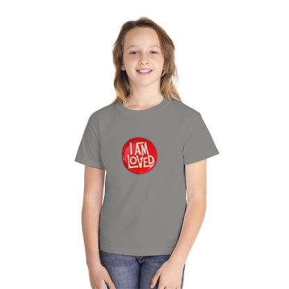 Youth I Am Loved Button Tee