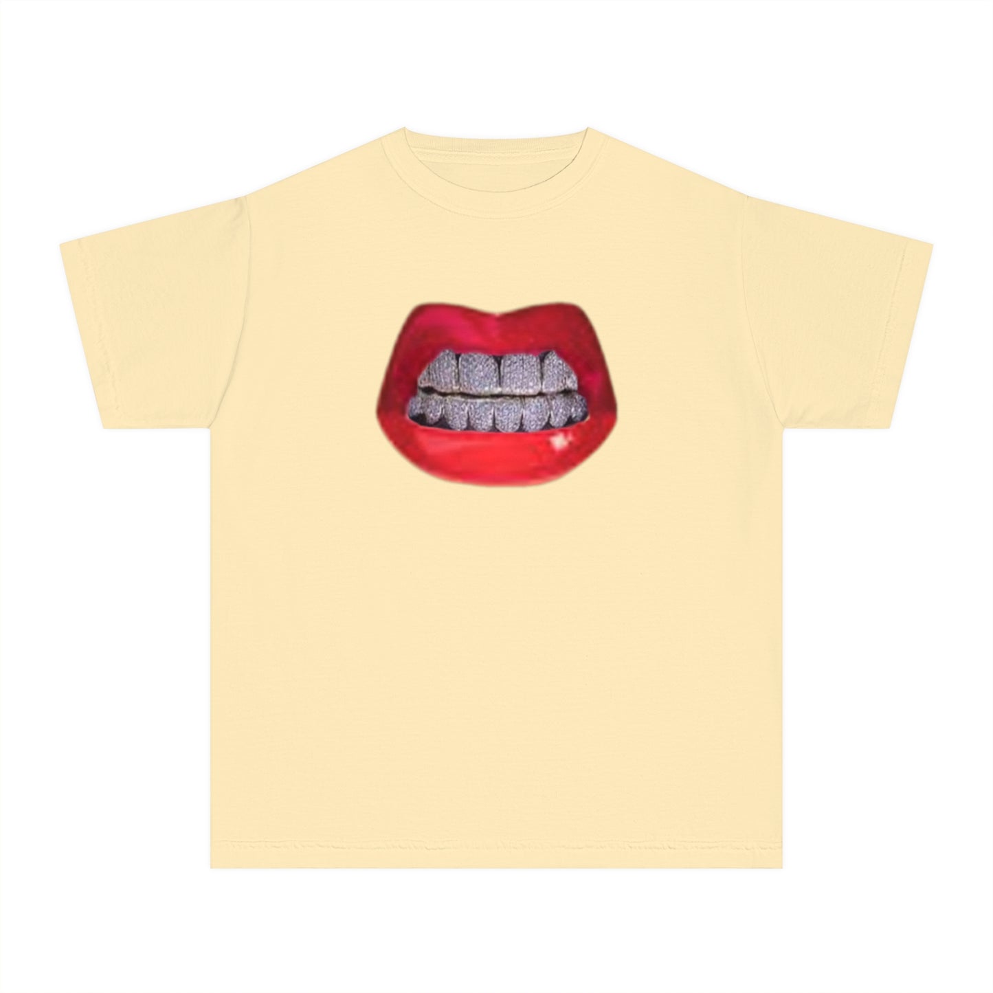 Youth Red Lip, Diamond Grills Tee