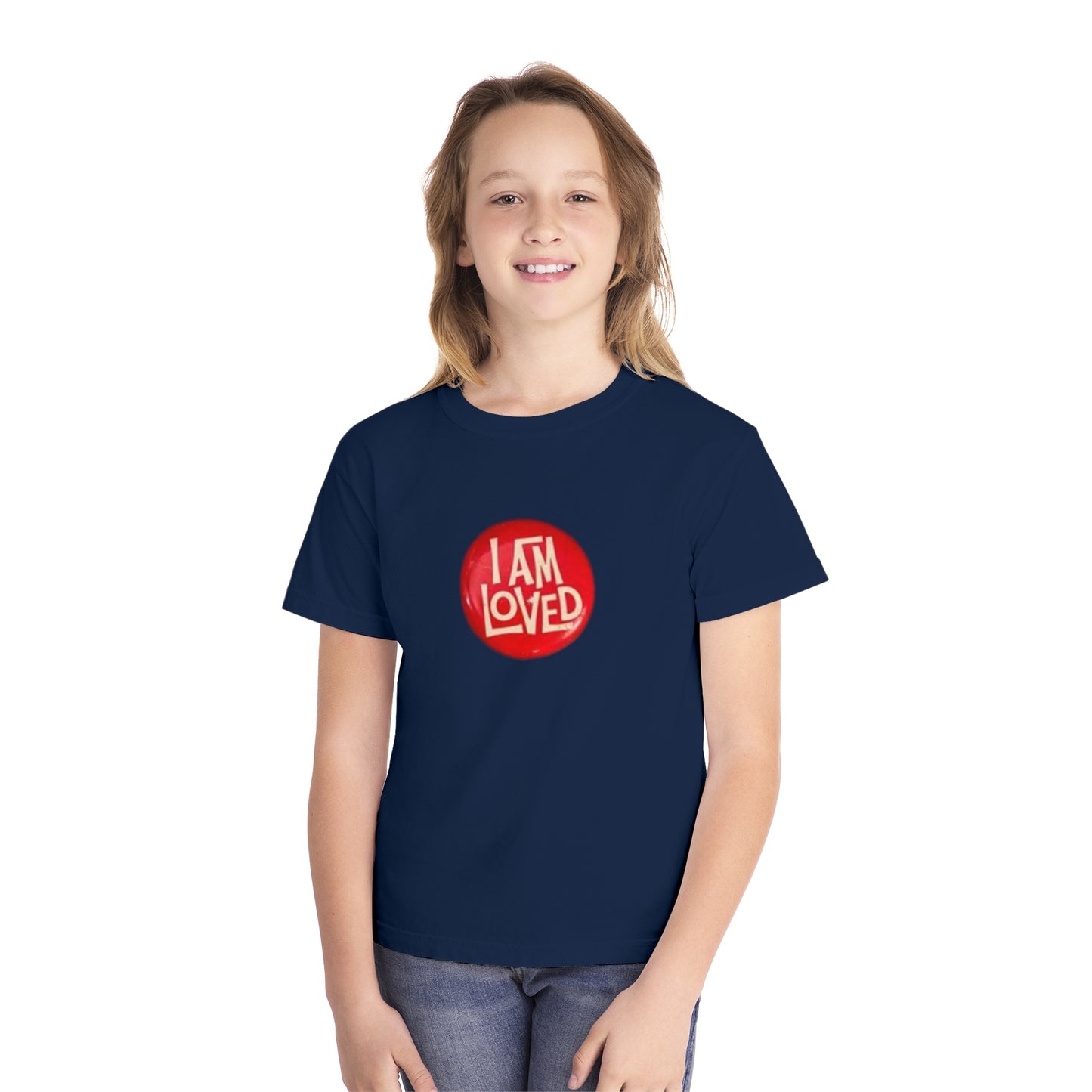 Youth I Am Loved Button Tee