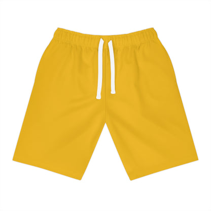 Yellow Athletic Long Shorts