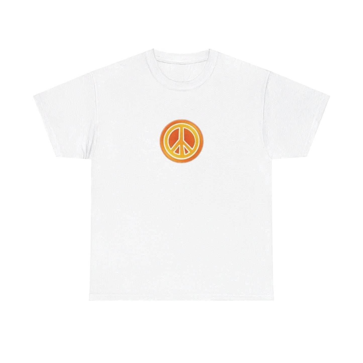 Peace Sign Button Tee