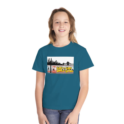 Youth Hip Hop Don't Stop Subway Graffiti Tee