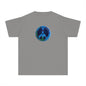 Youth Peace Sign Button Tee