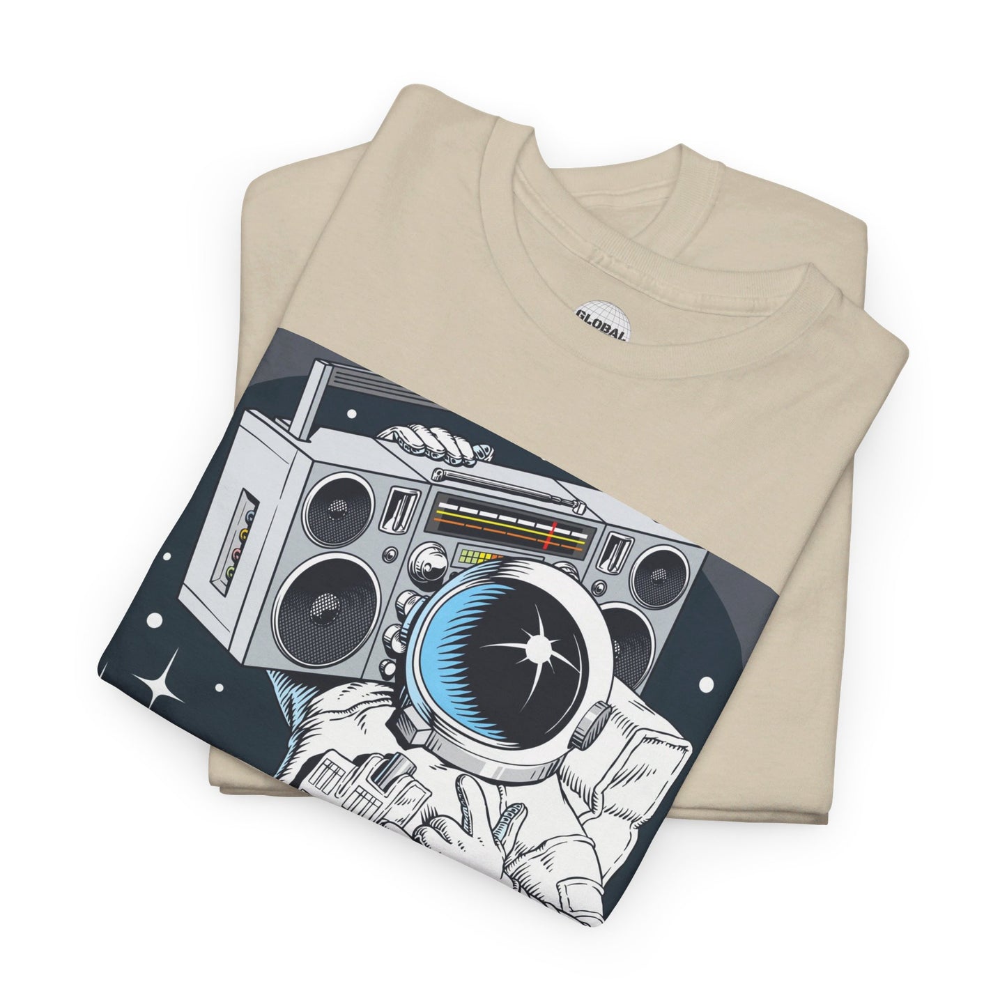 Boom Box Astronaut Tee