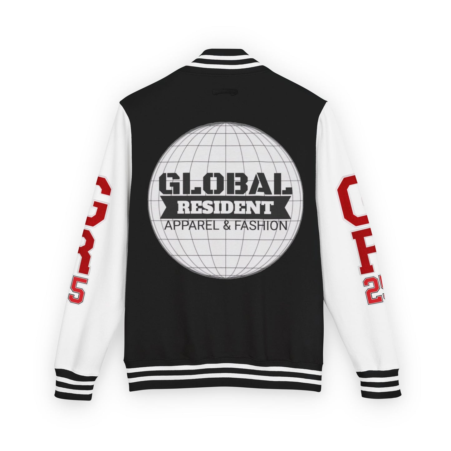 Global Resident Varsity Style Unisex Heavyweight Letterman Jacket