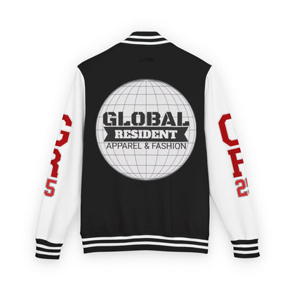 Global Resident Varsity Style Unisex Heavyweight Letterman Jacket