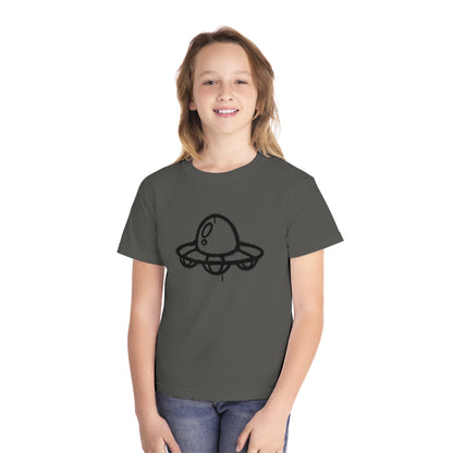 Youth Spaceship Spray Paint Tee