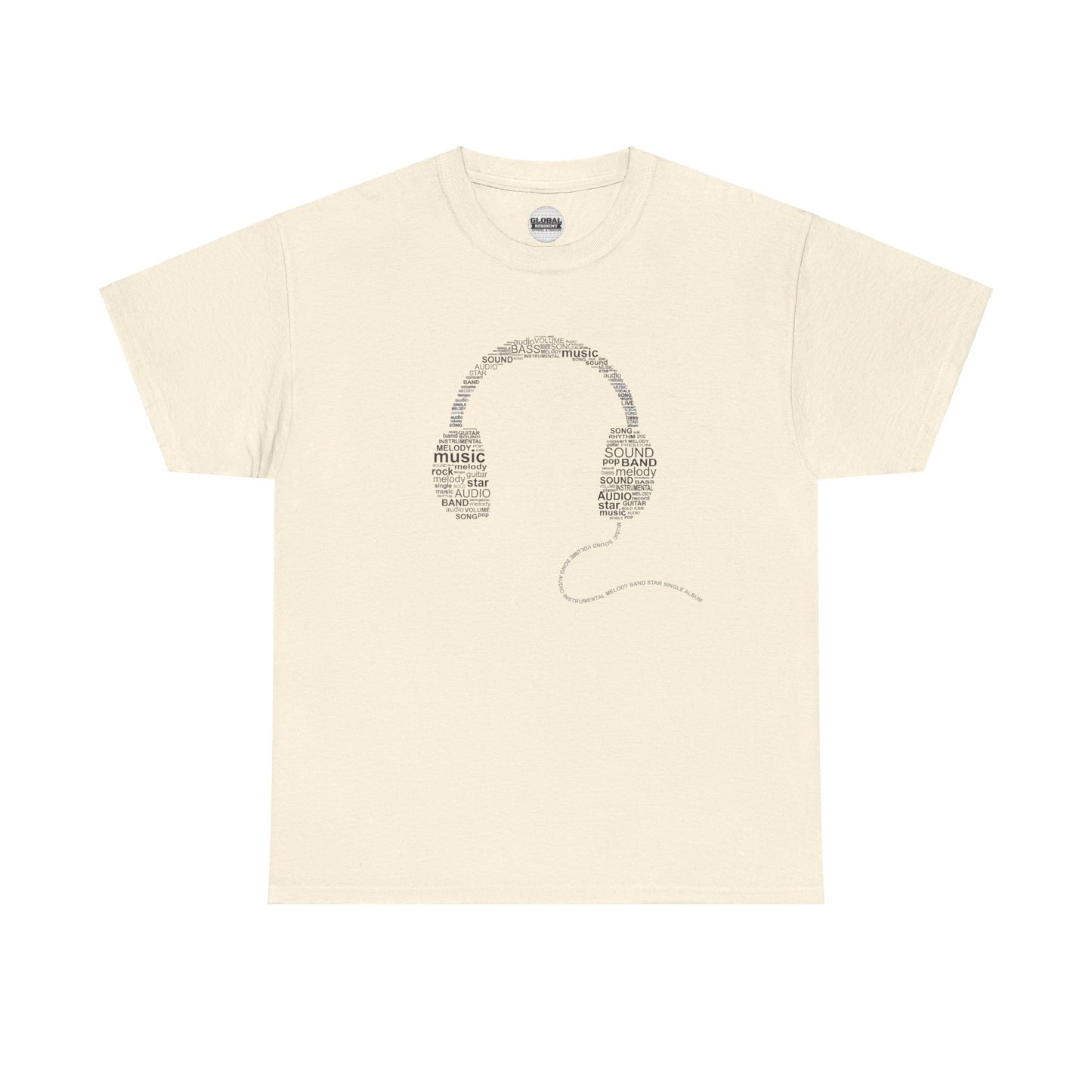 Music Headphones Tee