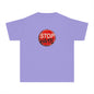 Youth Stop Hate Button Tee