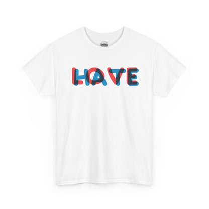 Love Hate Unisex Heavy Cotton Tee