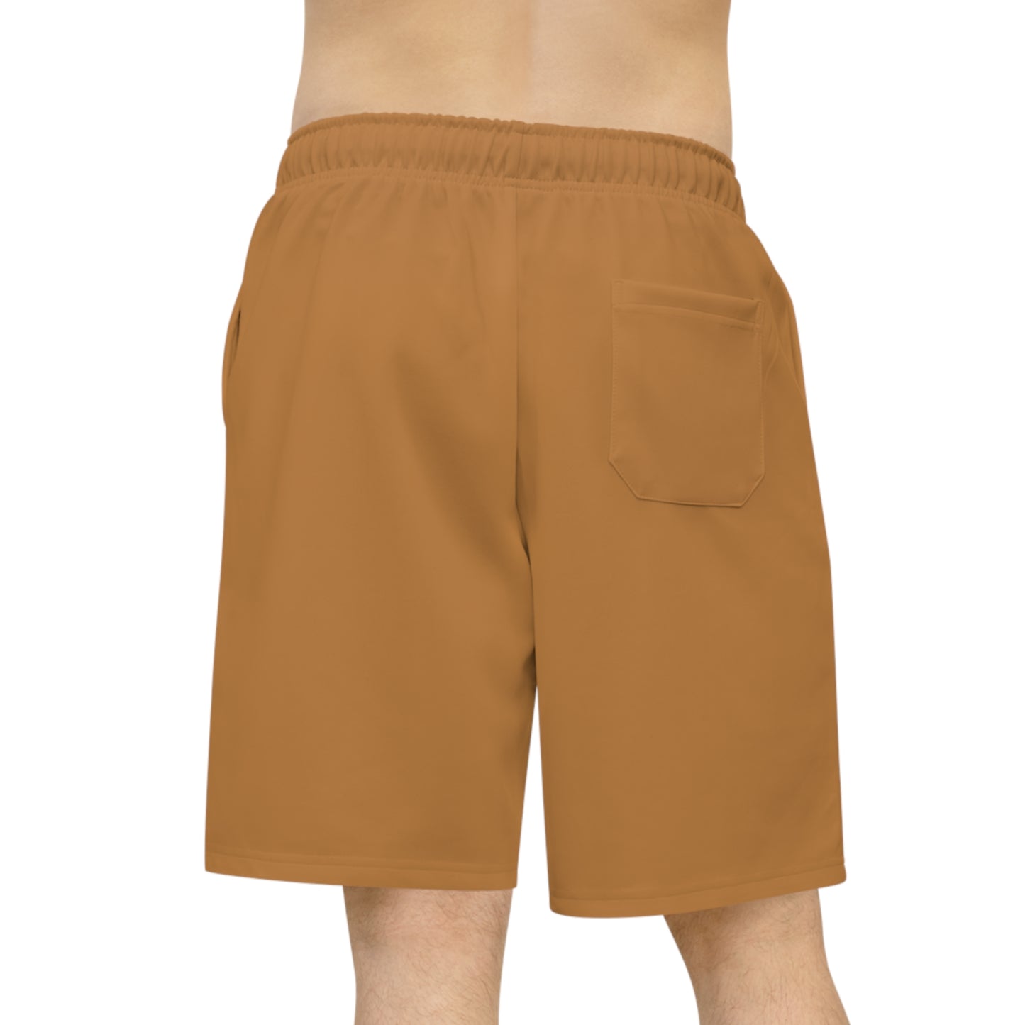 Khaki Athletic Long Shorts