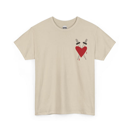 Heart & Sword Unisex Cotton Tee