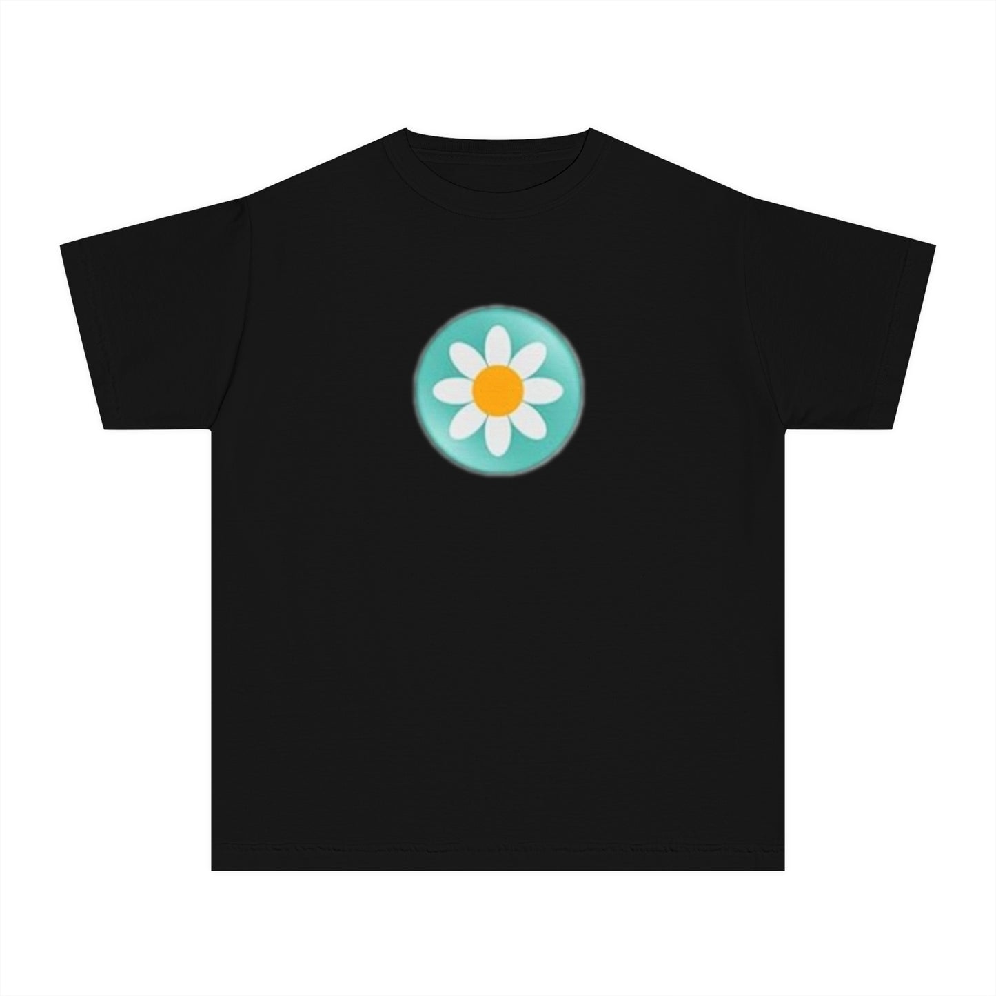 Youth Daisy Button Tee