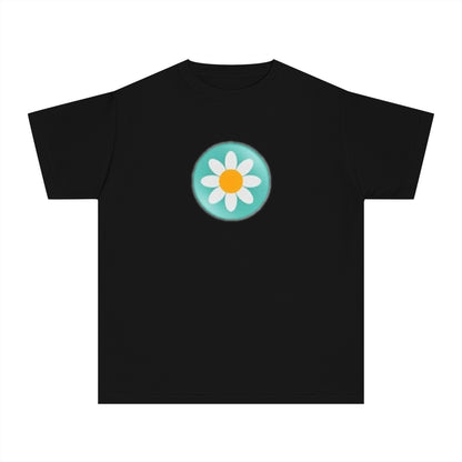 Youth Daisy Button Tee