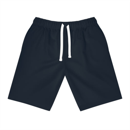 Navy Athletic Long Shorts