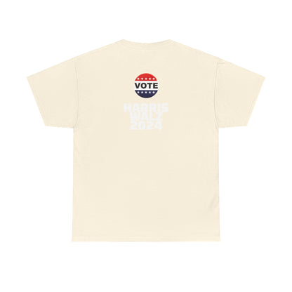 We're Not Going Back VOTE Tee (2 sided)