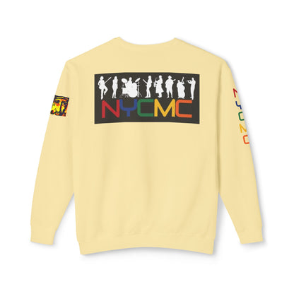 NYC Musicians Collective Unisex Lightweight Crewneck Sweatshirt - Celebrate Music & Community