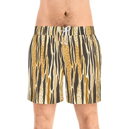 Animal Print Swim Trunks