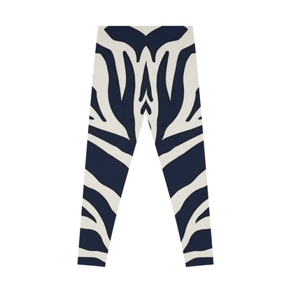 Zebra Print Leggings | Comfortable Activewear, Bold Fashion for Workouts, Everyday Wear, Gifts for Fashion Lovers
