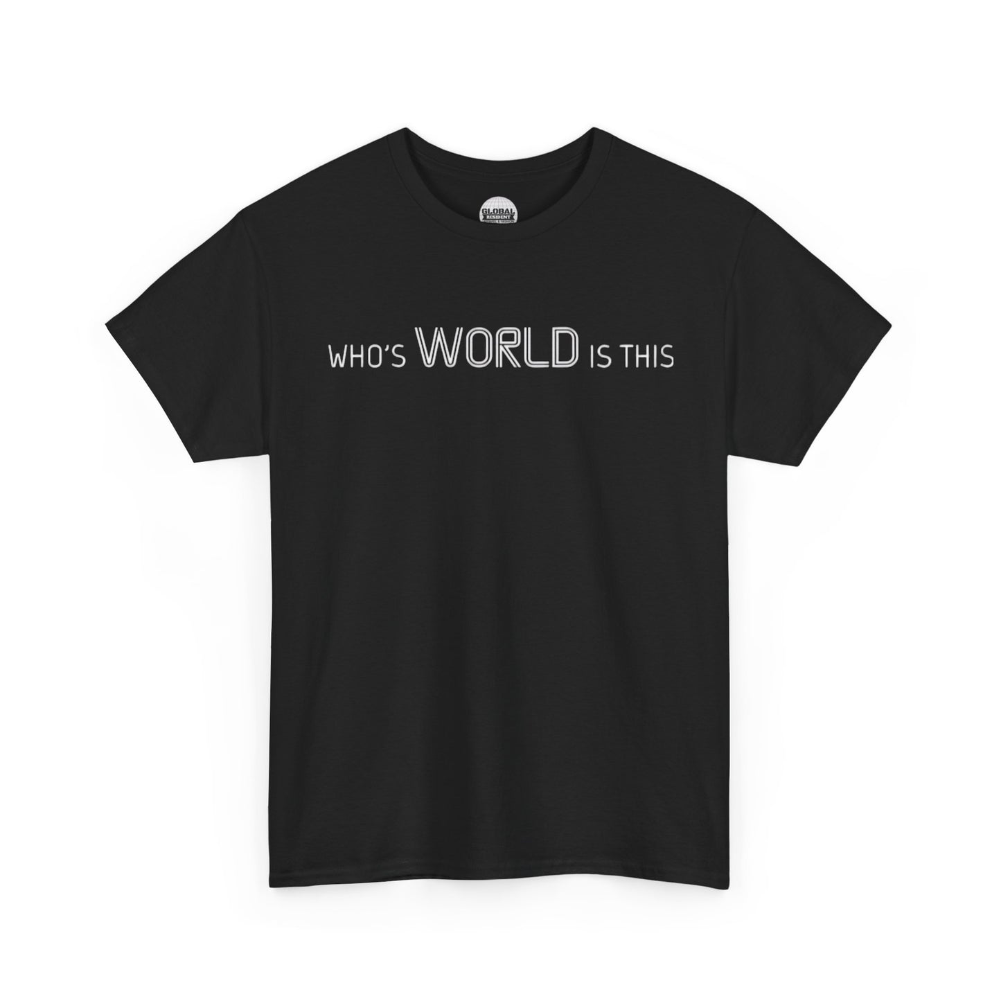 'The World Is Yours' Unisex Heavy Cotton Tee