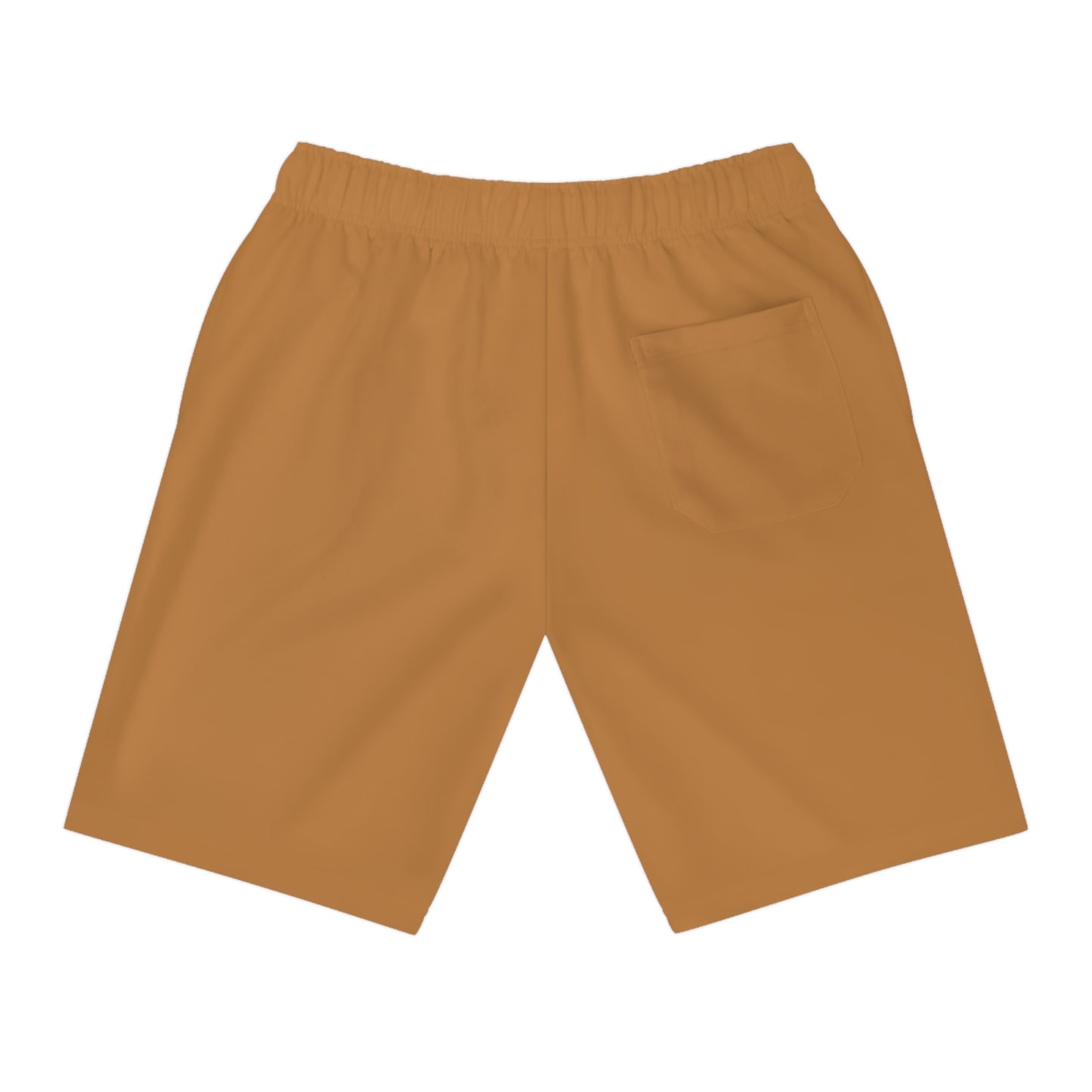 Khaki Athletic Long Shorts