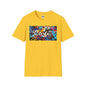 Colorful Love Unisex Softstyle T-Shirt - Perfect for Valentine’s Day & Casual Vibes