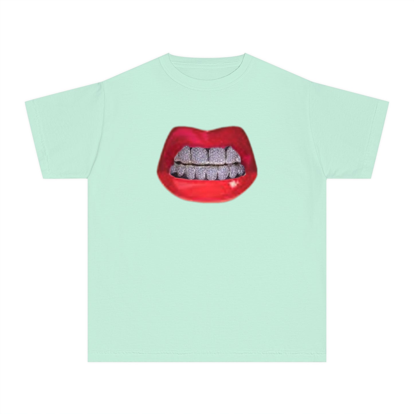 Youth Red Lip, Diamond Grills Tee