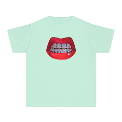 Youth Red Lip, Diamond Grills Tee