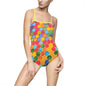 Cape Verdean Print Women's One-piece Swimsuit