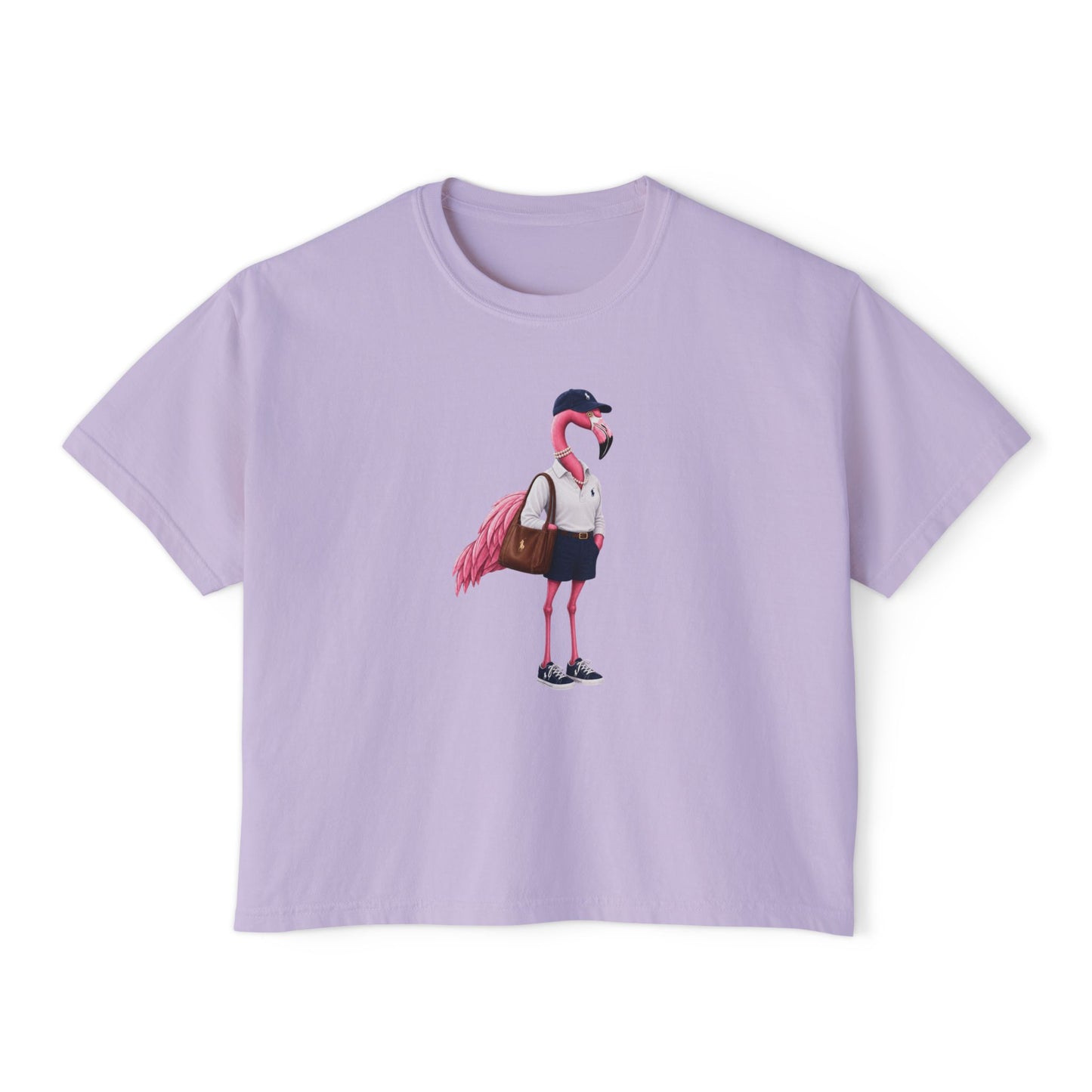 Ralph Flamingo Women's Boxy Tee