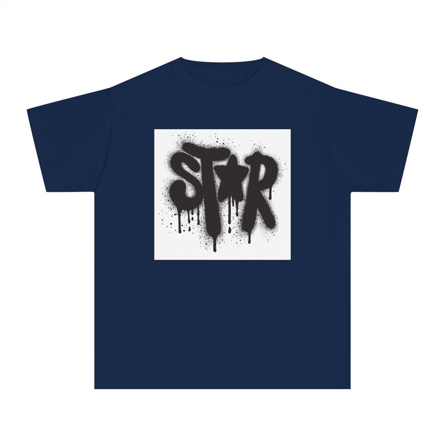 Youth Star Spray Paint Tee