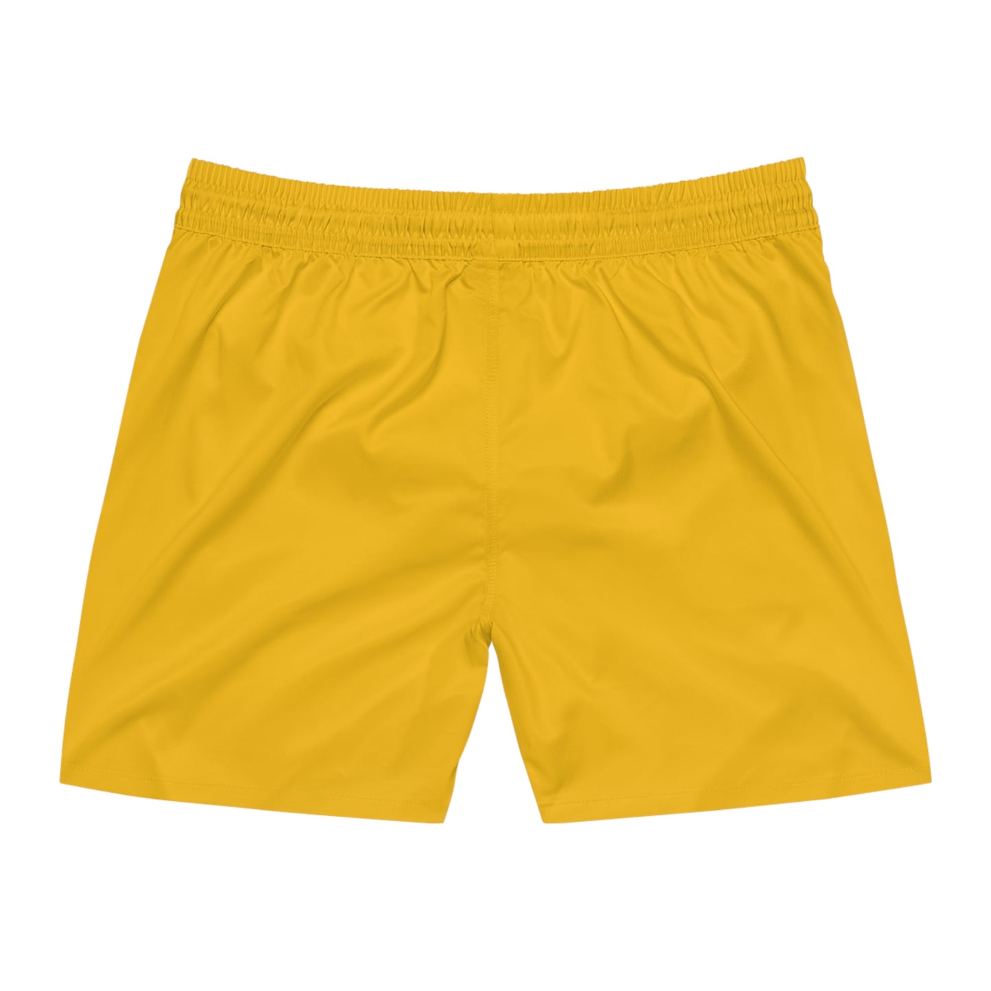 Yellow BW Stripe Swim Trunks