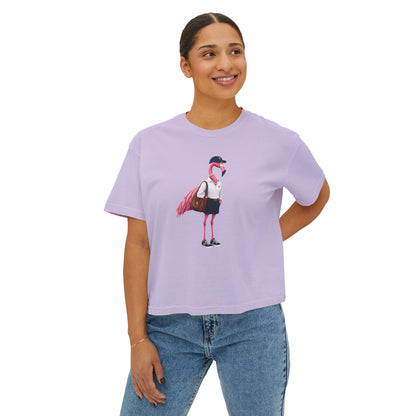 Ralph Flamingo Women's Boxy Tee