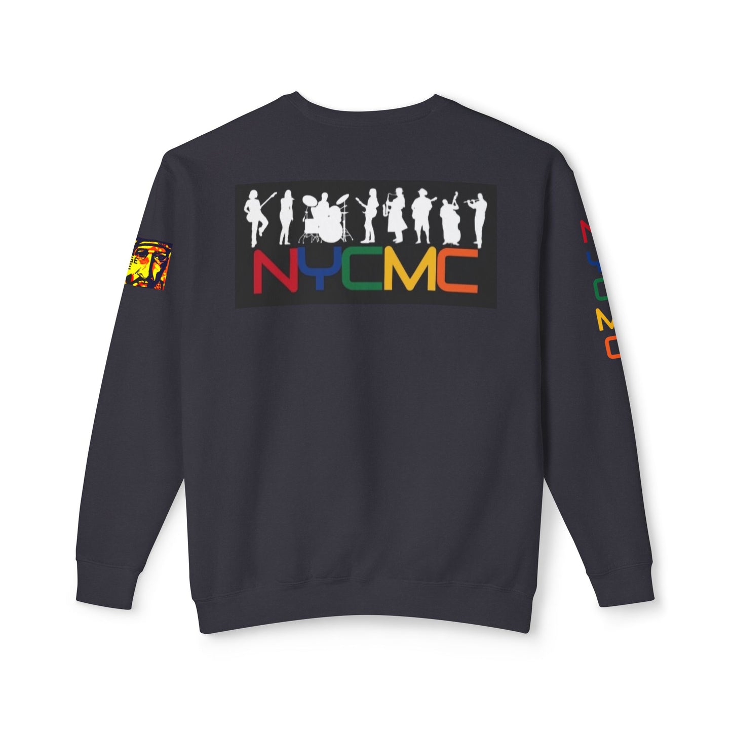 NYC Musicians Collective Unisex Lightweight Crewneck Sweatshirt - Celebrate Music & Community