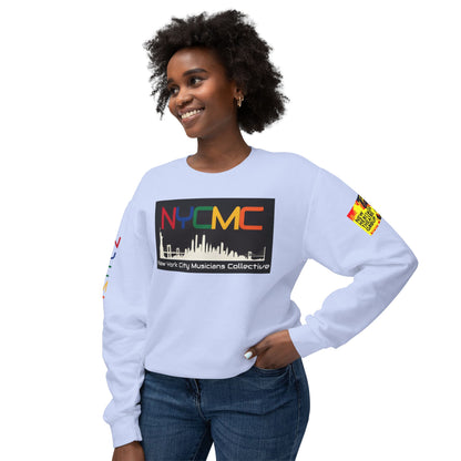 NYC Musicians Collective Unisex Lightweight Crewneck Sweatshirt - Celebrate Music & Community