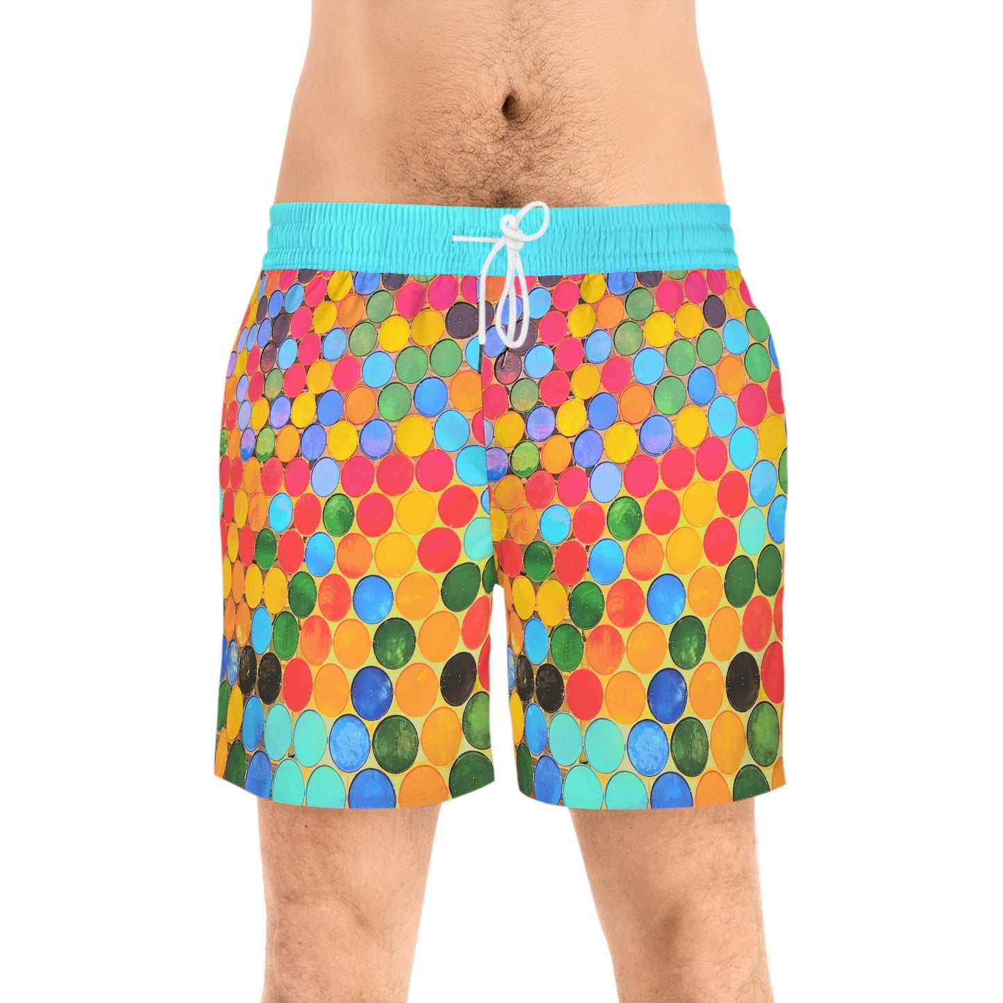 Cape Verdean Print Swim Trunks