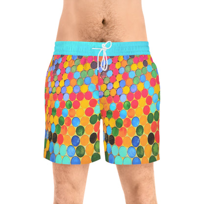 Cape Verdean Print Swim Trunks