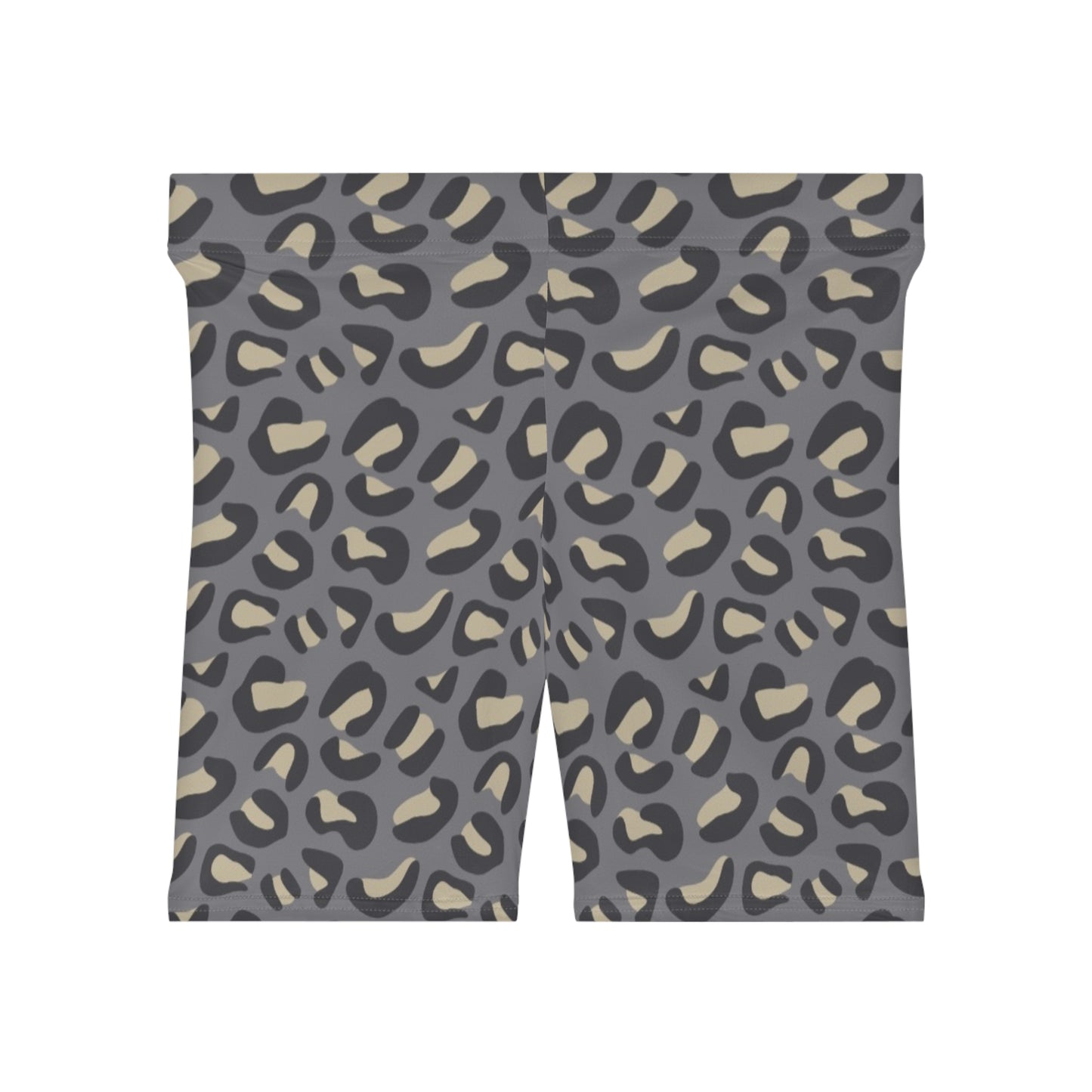 Animal Print Women's Biker Shorts