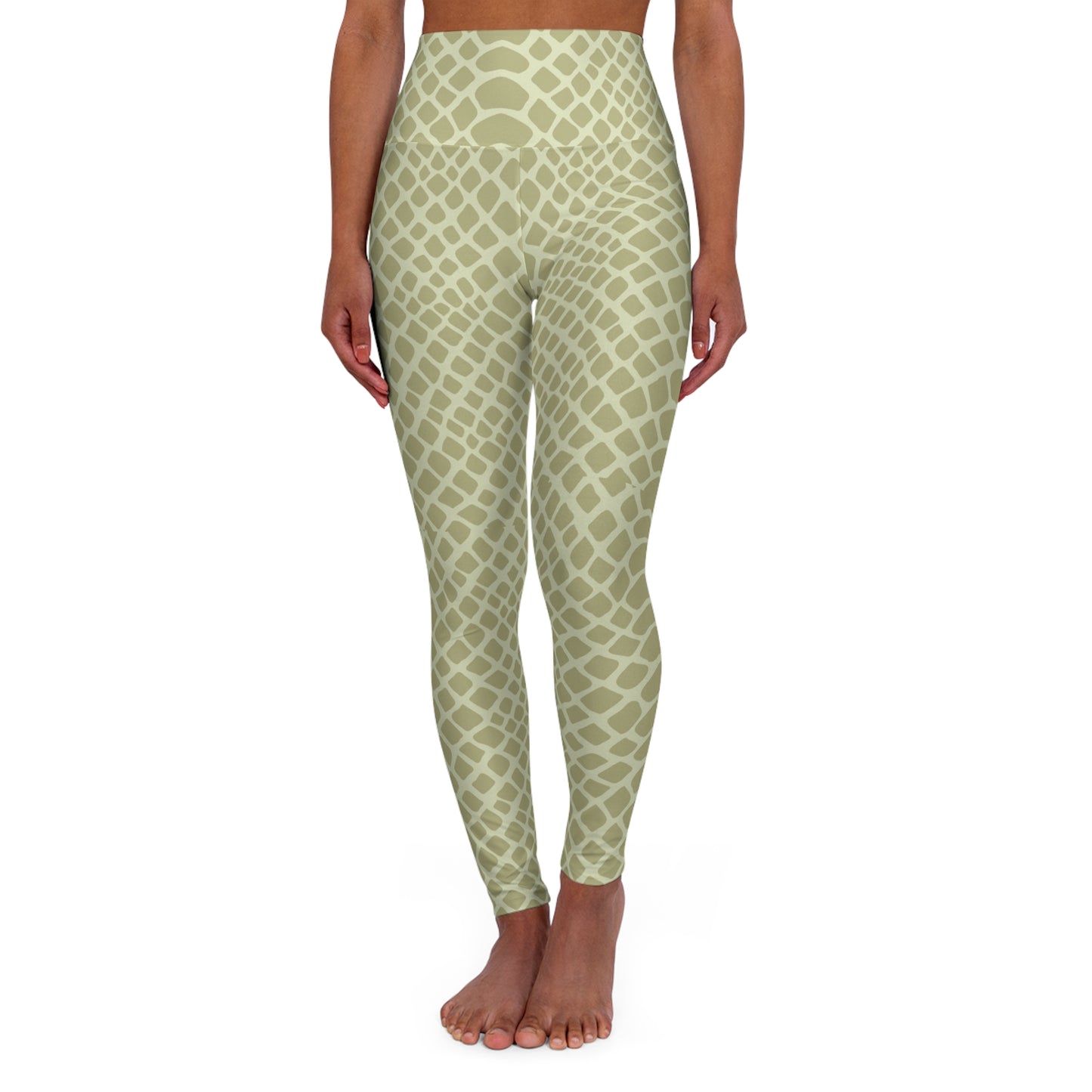 Animal Print High Waisted Yoga Leggings