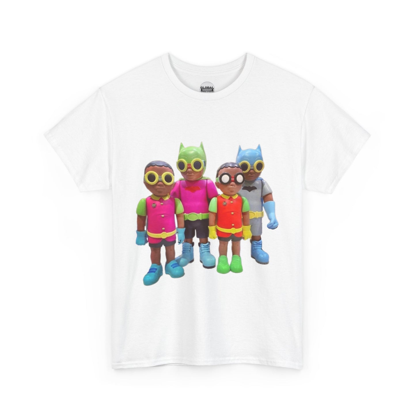 Mini Superheroes Unisex Heavy Cotton Tee