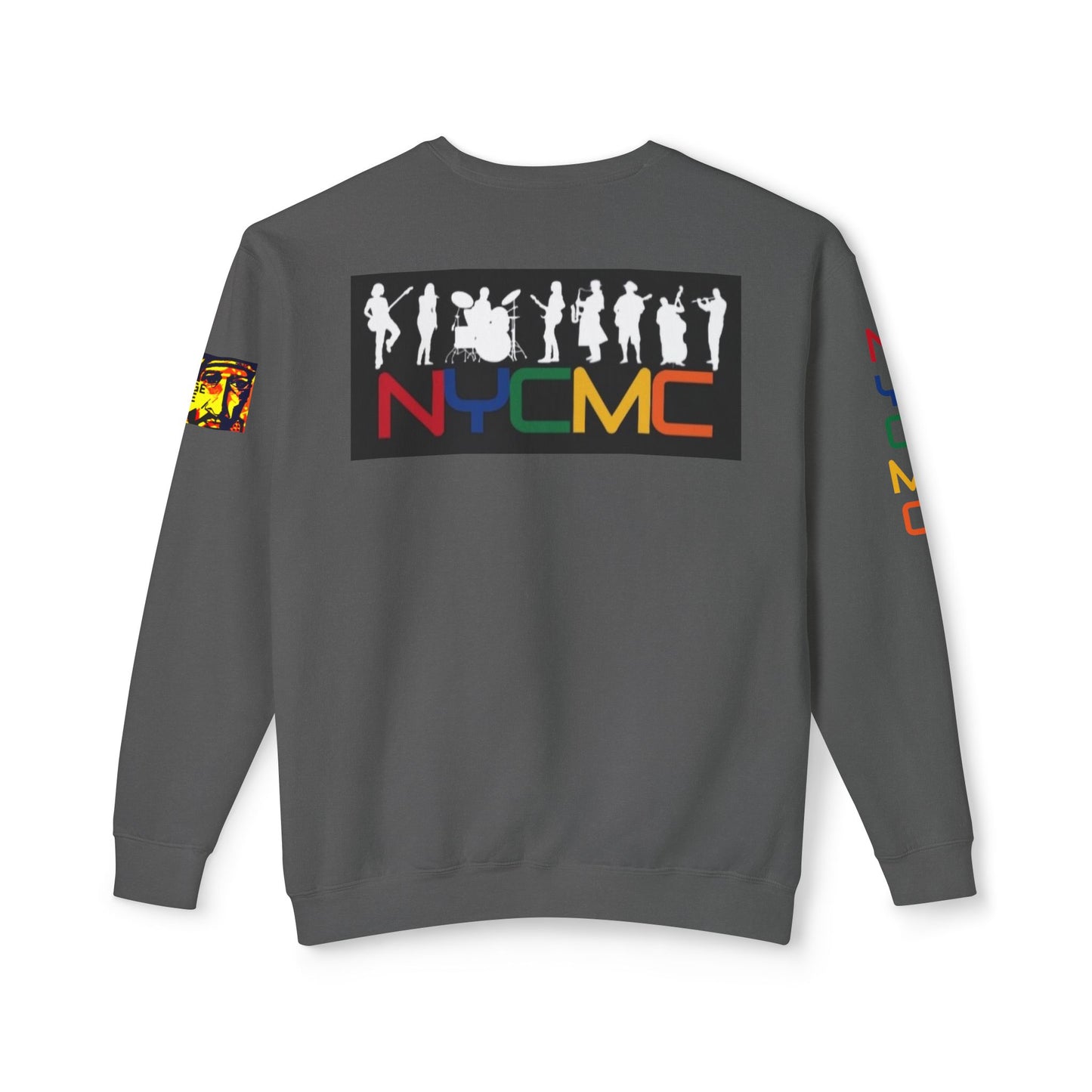 NYC Musicians Collective Unisex Lightweight Crewneck Sweatshirt - Celebrate Music & Community