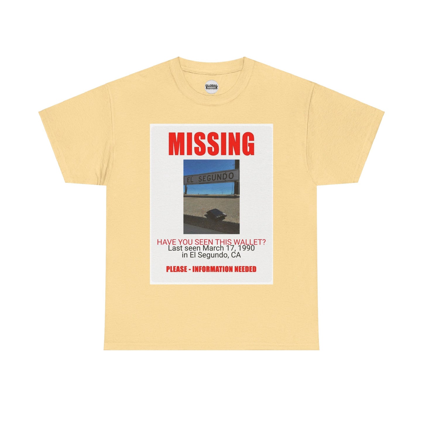 El Sugundo MISSING WALLET Tee