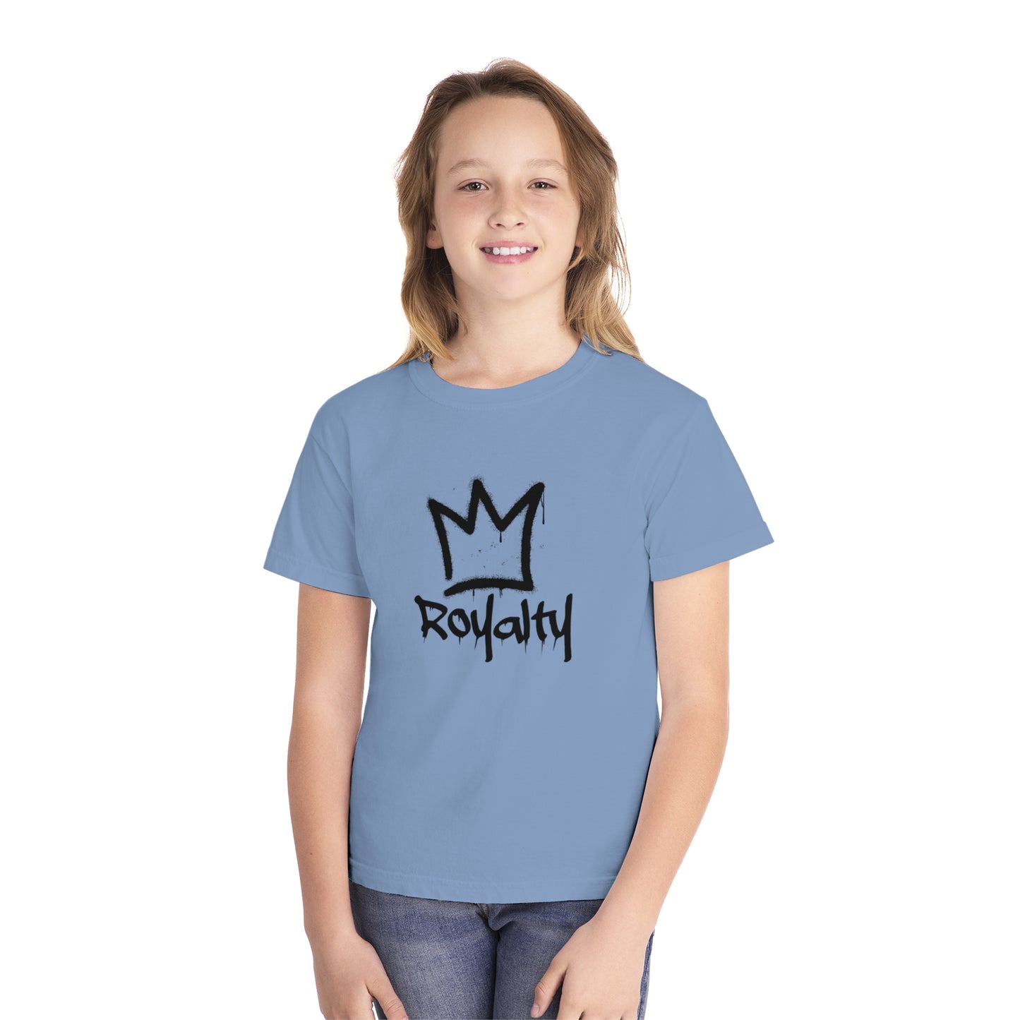 Youth Royalty Crown Spray Paint Tee