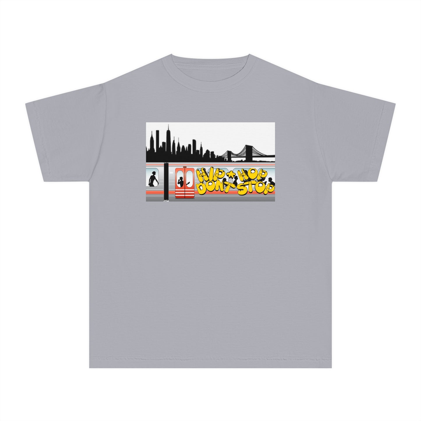 Youth Hip Hop Don't Stop Subway Graffiti Tee