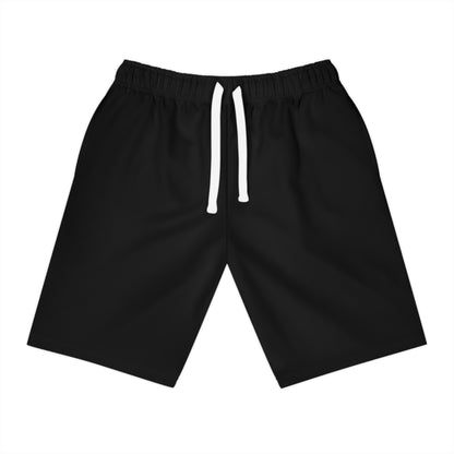 Black Athletic Long Shorts