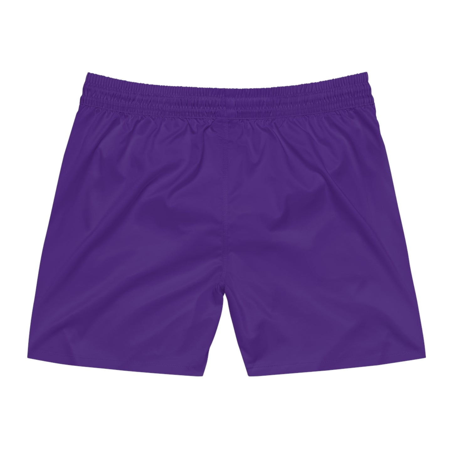 Purple BW Stripe Swim Trunks