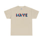 Love Hate Unisex Heavy Cotton Tee