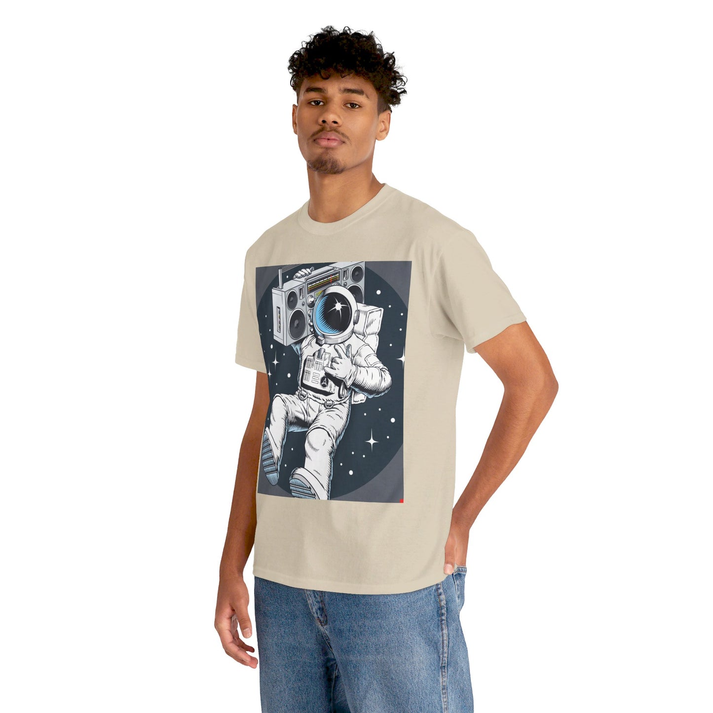 Boom Box Astronaut Tee