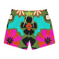 Vibrant Floral Swim Trunks - Perfect for Summer Beach Days